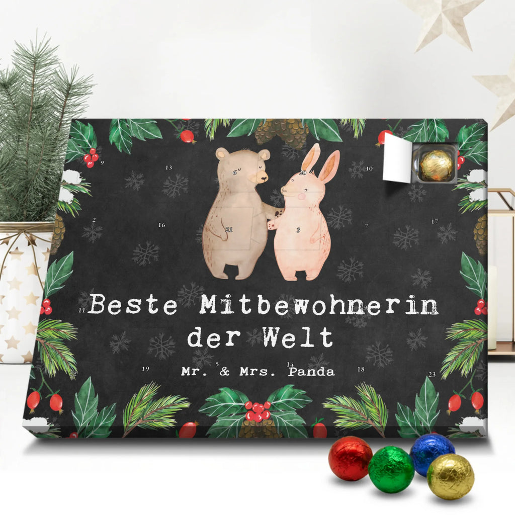 Chocolate advent calendar Hare Best roommate in the world gift, birthday, gift idea, birthday present, giving, thank you, for, make you happy, gift tip, flat share resident, Roommate, flat share