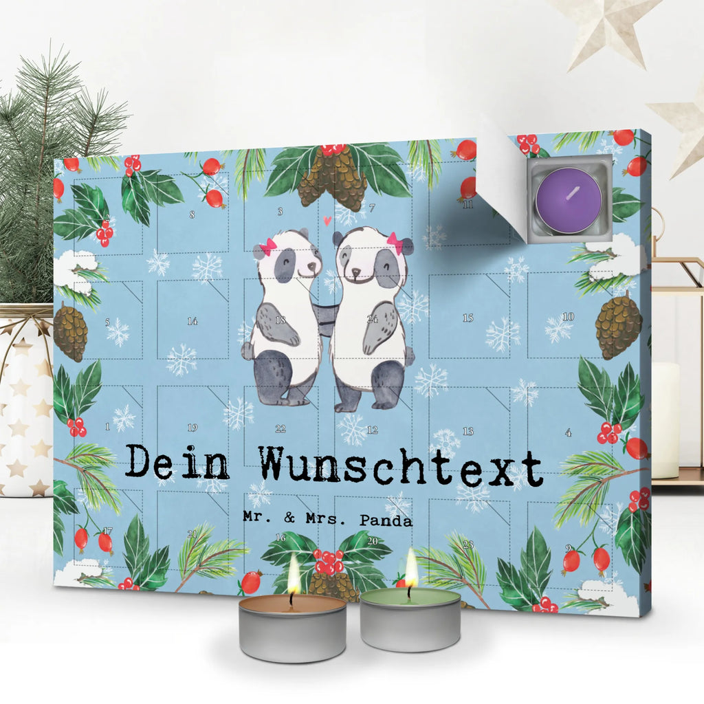 Personalisierter Duftkerzen Adventskalender Panda Beste Blutsschwester der Welt Personalisierter Duftkerzen Adventskalender, Geschenkidee, Geschenk, Schenken, Mitbringsel, Geburtstag, Geburtstagsgeschenk, für, Danke, Dankeschön, Bedanken, Freude machen, Geschenktipp, Sister, Tochter, Familie, Kleinigkeit, Geschwister, Bae, Schwester, Schwestern, Blutsschwester, Freundin, Schwesterherz, Liebe, Beste, Blutsgeschwister