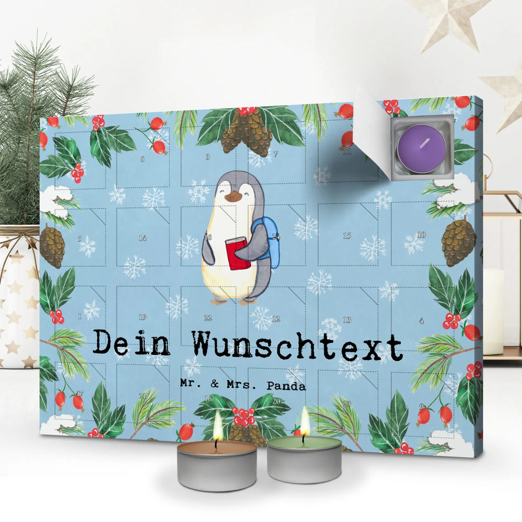 Personalisierter Duftkerzen Adventskalender Pinguin Bester Enkel der Welt Personalisierter Duftkerzen Adventskalender, Geschenkidee, Geschenk, Schenken, Mitbringsel, Geburtstag, Geburtstagsgeschenk, für, Danke, Dankeschön, Bedanken, Freude machen, Geschenktipp, Kind von Tochter, Taufe, Enkel, Großsohn, Enkelkind, Kind von Sohn, Oma, Opa, Enkelsohn