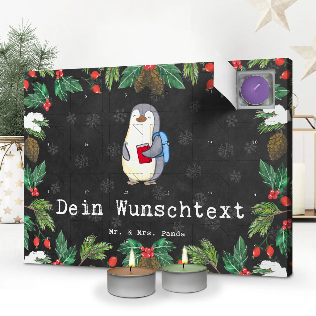 Personalisierter Duftkerzen Adventskalender Pinguin Bester Enkel der Welt Personalisierter Duftkerzen Adventskalender, Geschenkidee, Geschenk, Schenken, Mitbringsel, Geburtstag, Geburtstagsgeschenk, für, Danke, Dankeschön, Bedanken, Freude machen, Geschenktipp, Kind von Tochter, Taufe, Enkel, Großsohn, Enkelkind, Kind von Sohn, Oma, Opa, Enkelsohn