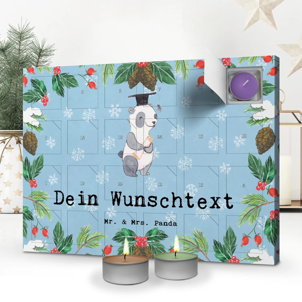 Personalisierter Duftkerzen Adventskalender Panda Bester Bachelor der Welt Personalisierter Duftkerzen Adventskalender, Geschenkidee, Geschenk, Schenken, Mitbringsel, Geburtstag, Geburtstagsgeschenk, für, Danke, Dankeschön, Bedanken, Freude machen, Geschenktipp, Lustig, Spaß, Universität, Bachelor, Alumni, Studium, Hochschule, Studienabschluss, Abschluss, Studenten, Sohn, Musterschüler, Witzig, Uni, Student