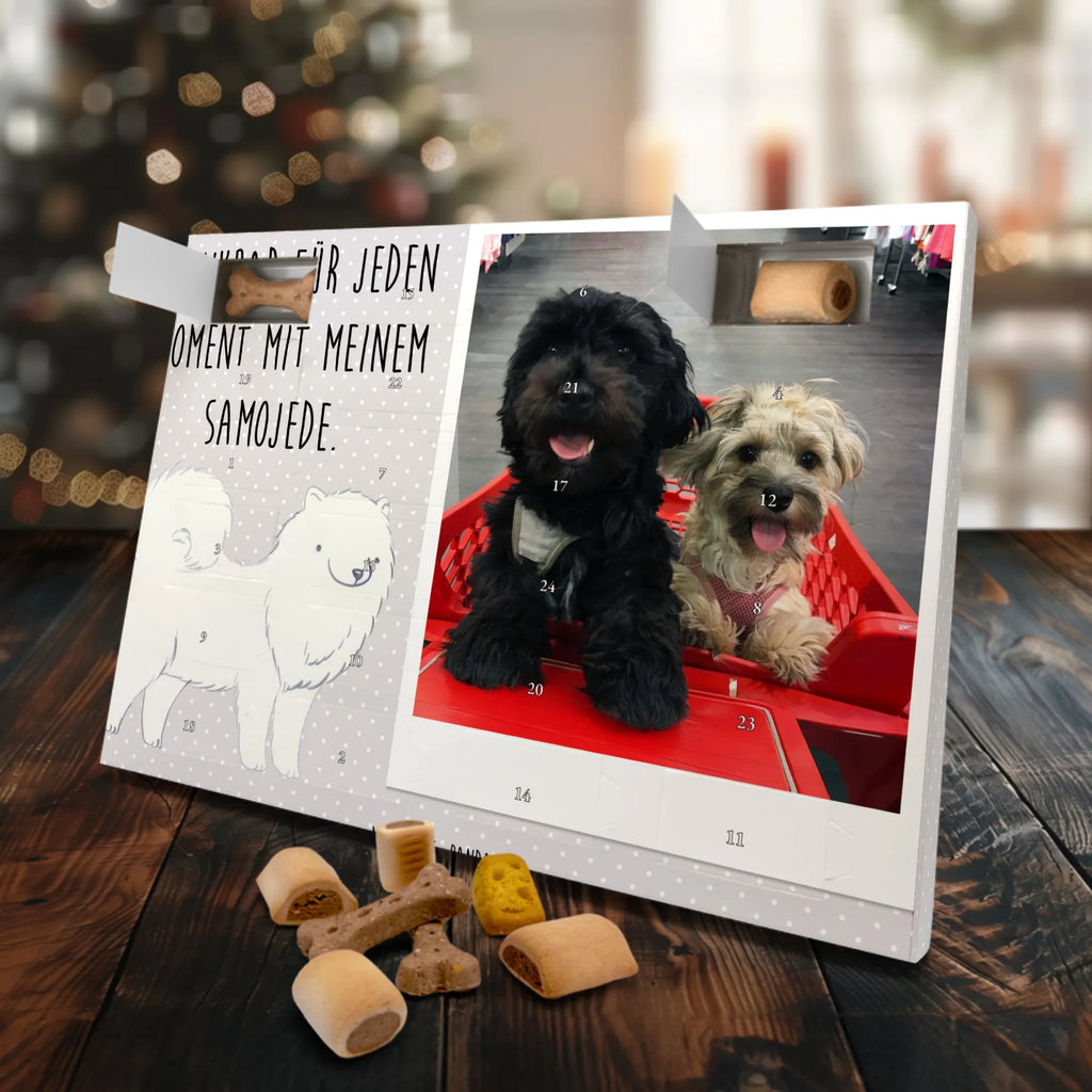 Personalisierter Hunde Foto Adventskalender Samojede Moment Personalisierter Hunde Foto Adventskalender, Geschenk, Schenken, Hund, Hunderasse, Rassehund, Hundebesitzer, Tierfreund, Welpe, Samojedenhund, Samojede, Samojedenspitz