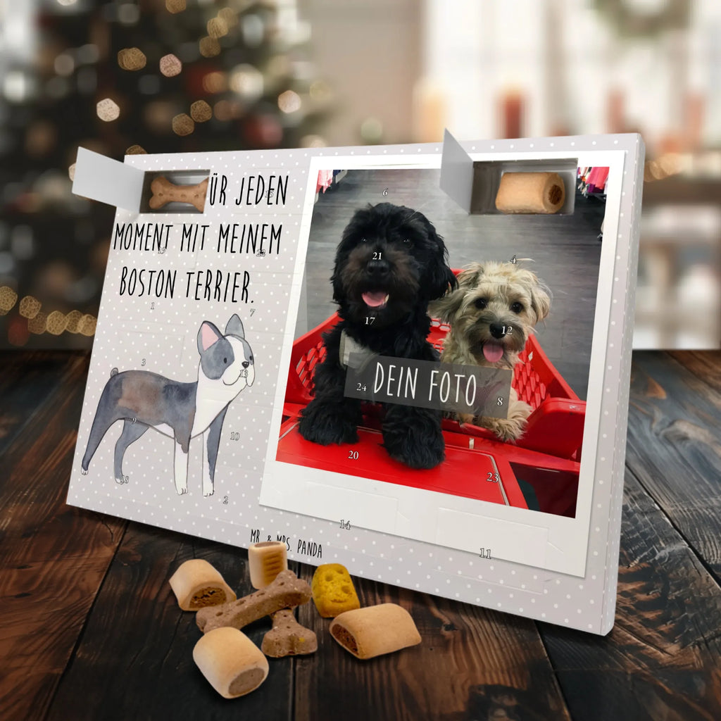 Personalisierter Hunde Foto Adventskalender Boston Terrier Moment Personalisierter Hunde Foto Adventskalender, Geschenk, Schenken, Hund, Hunderasse, Rassehund, Hundebesitzer, Tierfreund, Welpe, Boston Terrier
