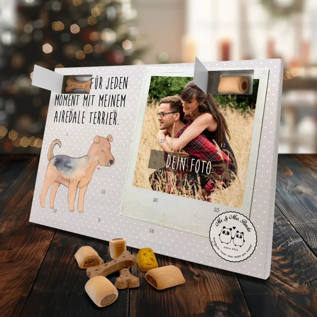 Personalisierter Hunde Foto Adventskalender Airedale Terrier Moment Personalisierter Hunde Foto Adventskalender, Geschenk, Schenken, Hund, Hunderasse, Rassehund, Hundebesitzer, Tierfreund, Welpe, Airedale Terrier