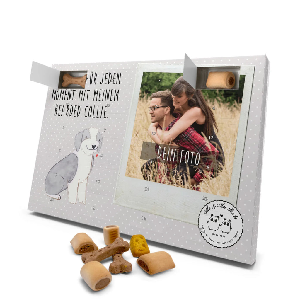 Personalisierter Hunde Foto Adventskalender Bearded Collie Moment Personalisierter Hunde Foto Adventskalender, Geschenk, Schenken, Hund, Hunderasse, Rassehund, Hundebesitzer, Tierfreund, Welpe, Bearded Collie, Britischer Hütehund