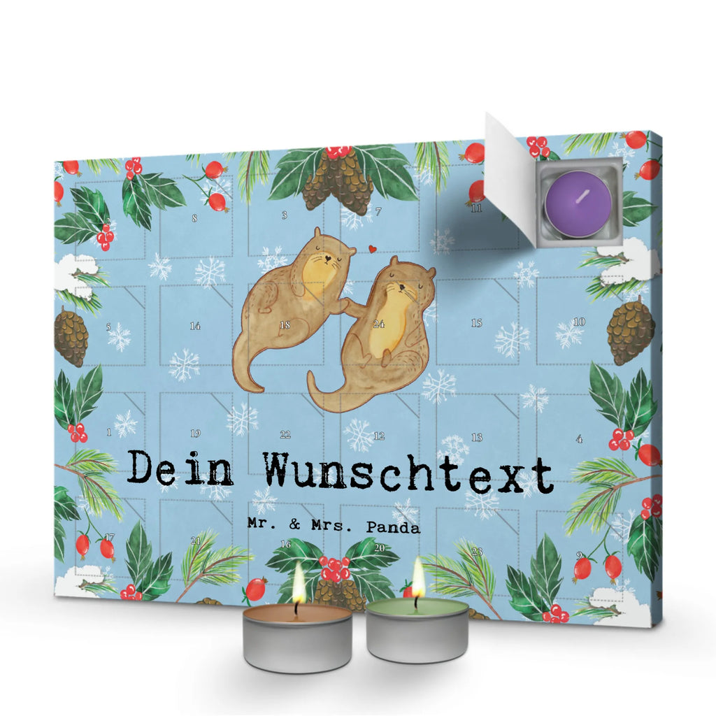 Personalisierter Duftkerzen Adventskalender Otter Bester Partner der Welt Personalisierter Duftkerzen Adventskalender, Geschenkidee, Geschenk, Schenken, Mitbringsel, Geburtstag, Geburtstagsgeschenk, für, Danke, Dankeschön, Bedanken, Freude machen, Geschenktipp, Liebe, Ehepartner, Lebensgefährte, Freund, Paar, Frau, Ehemann. Freundin, Mann, Ehefrau, Partner