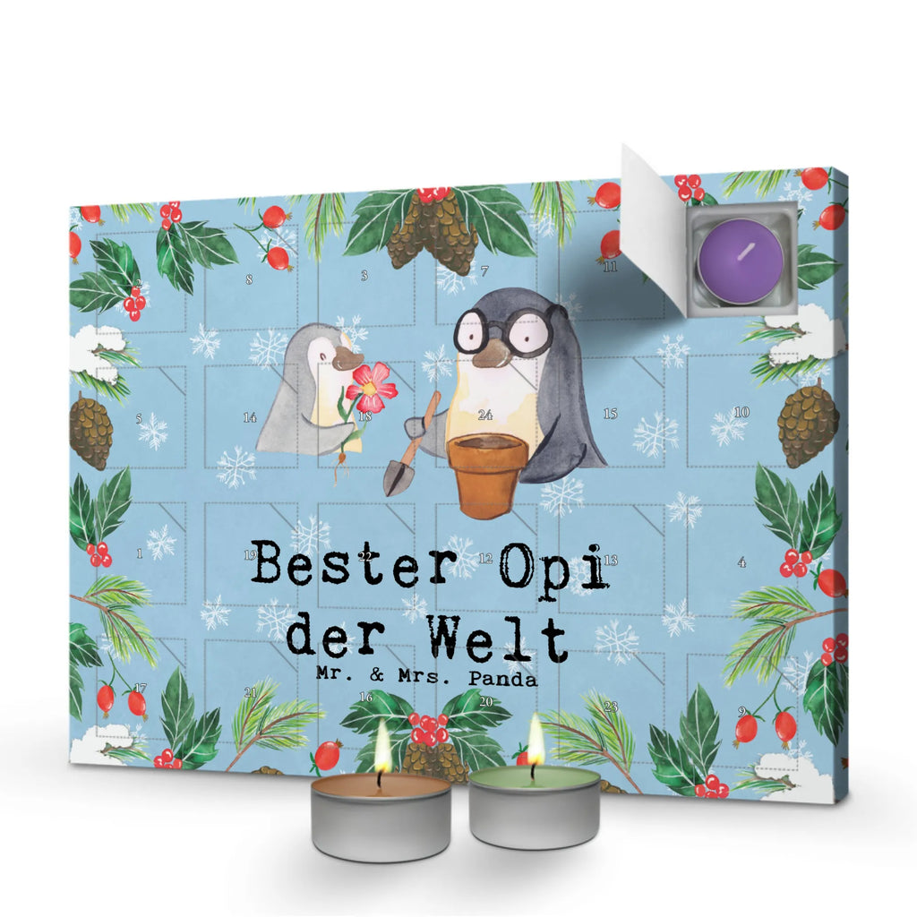 Scented candle advent calendar penguin Best grandpa in the world for, thank you, gift, giving, birthday, birthday present, gift idea, souvenir, make you happy, gift tip, best, grandpa, Grandfather, grandpa. Grandpa, grandparents, grandfather, little thing, nephew, niece
