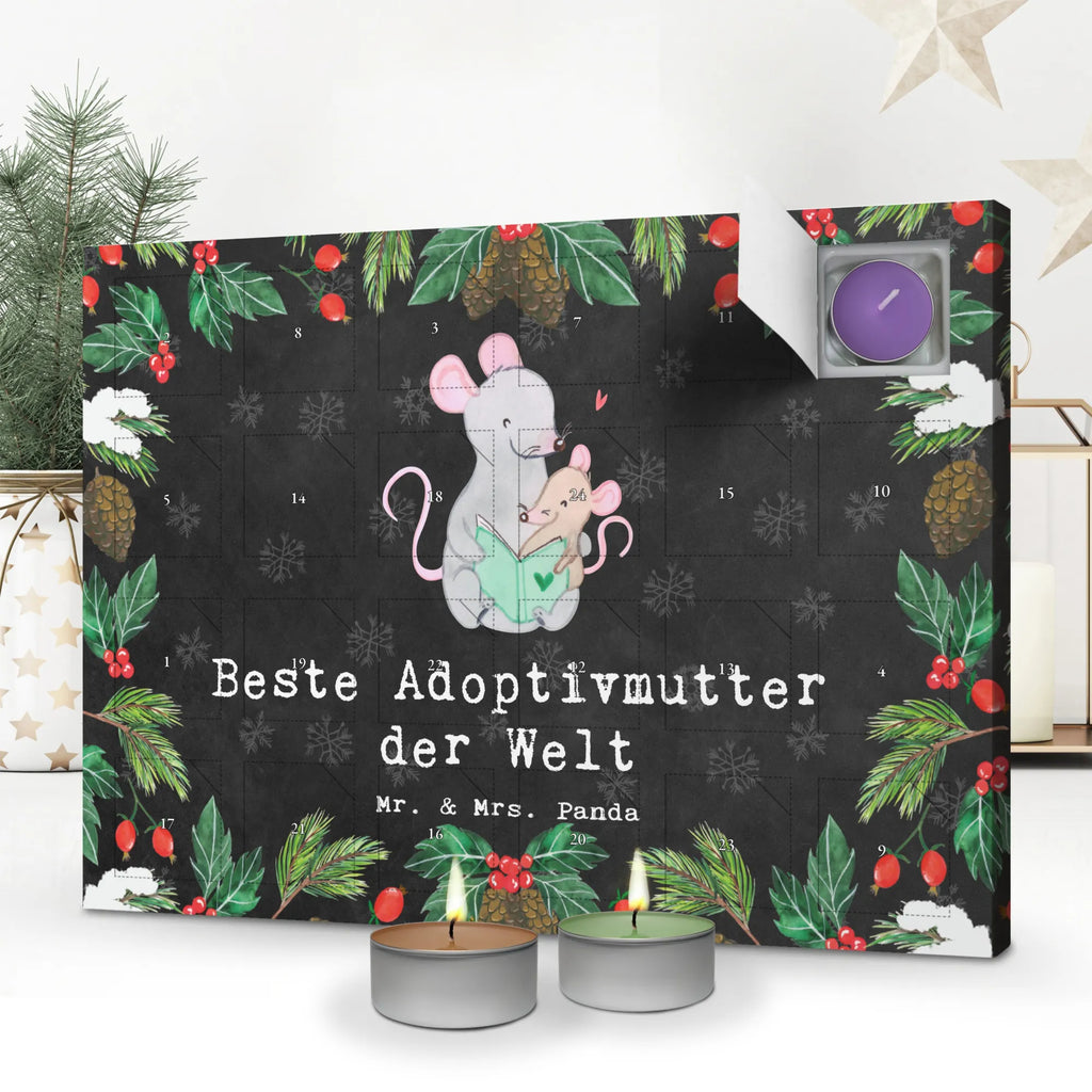 Scented candle advent calendar Mouse Best adoptive mother in the world for, thank you, gift, giving, birthday, birthday present, gift idea, souvenir, make you happy, gift tip, Adoptive Mom, Mom, Thank You, Mommy, Mother, Son, Mother&#39;s Day, Ma, Best Mom, Best, Adopted, Daughter, Super Mom, Adoptive Mother