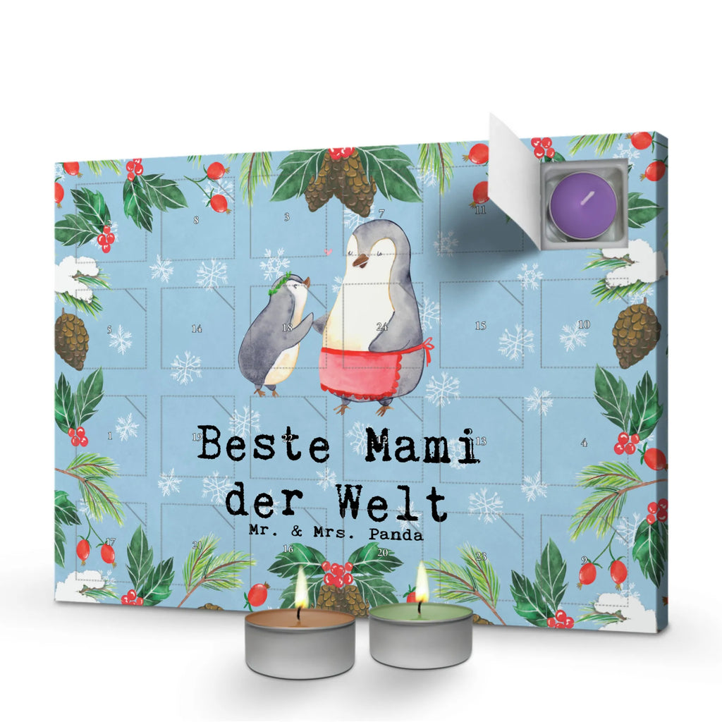Scented candle advent calendar penguin Best mom in the world for, thank you, gift, giving, birthday, birthday present, gift idea, souvenir, make you happy, gift tip, Mutti, Ma, Mommy, Best Mom, Mama, Mother, Son, Thank You, Mother&#39;s Day, Daughter, Super Mom, Best