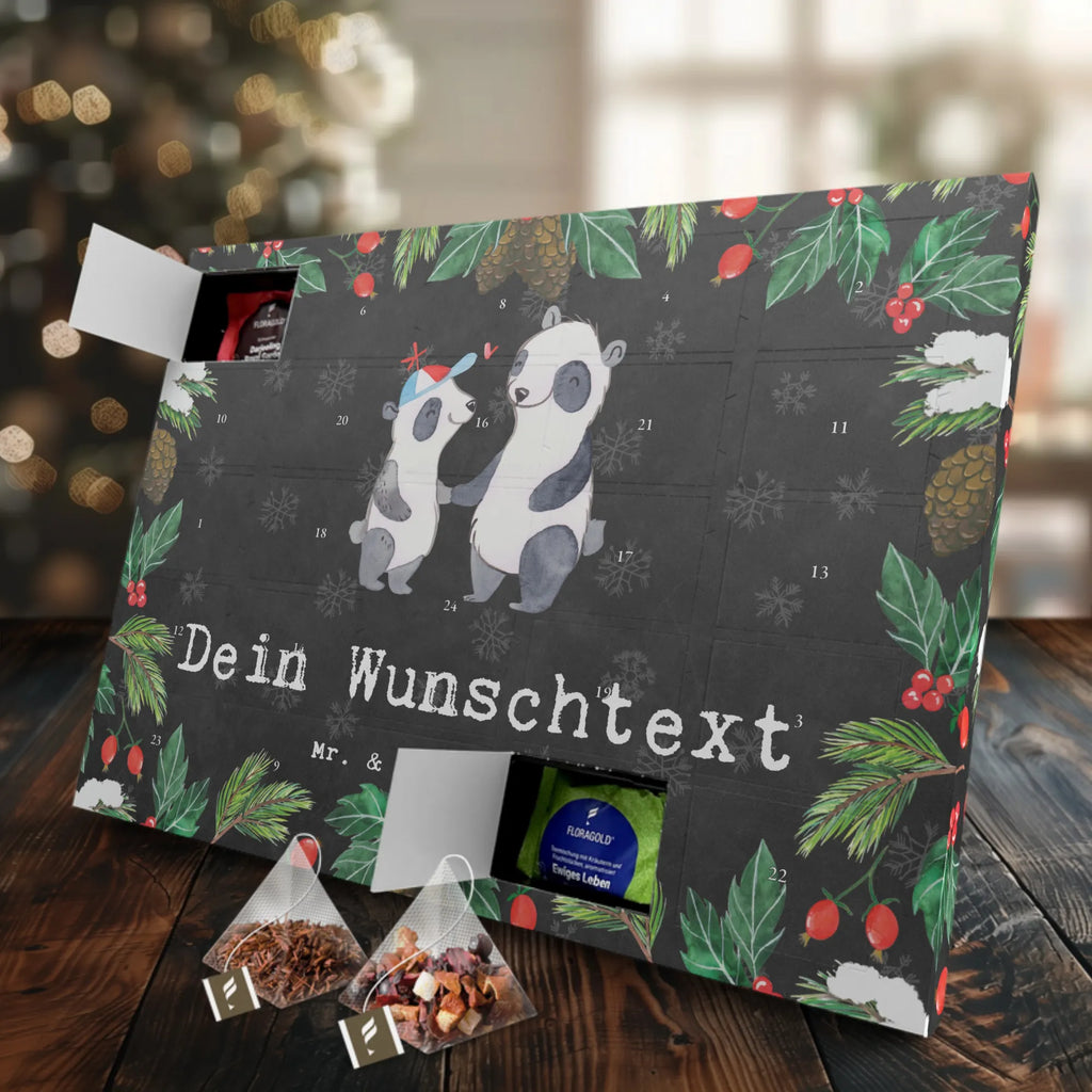 Personalisierter Tee Adventskalender Panda Bester Sohn der Welt Personalisierter Tee Adventskalender, Geschenkidee, Geschenk, Schenken, Mitbringsel, Geburtstag, Geburtstagsgeschenk, für, Danke, Dankeschön, Bedanken, Freude machen, Geschenktipp, Nachwuchs, Belohnung, Familie, Vater, Bub, Sohnemann, Sohn, Nachkomme, Bube, Kind, Söhnchen