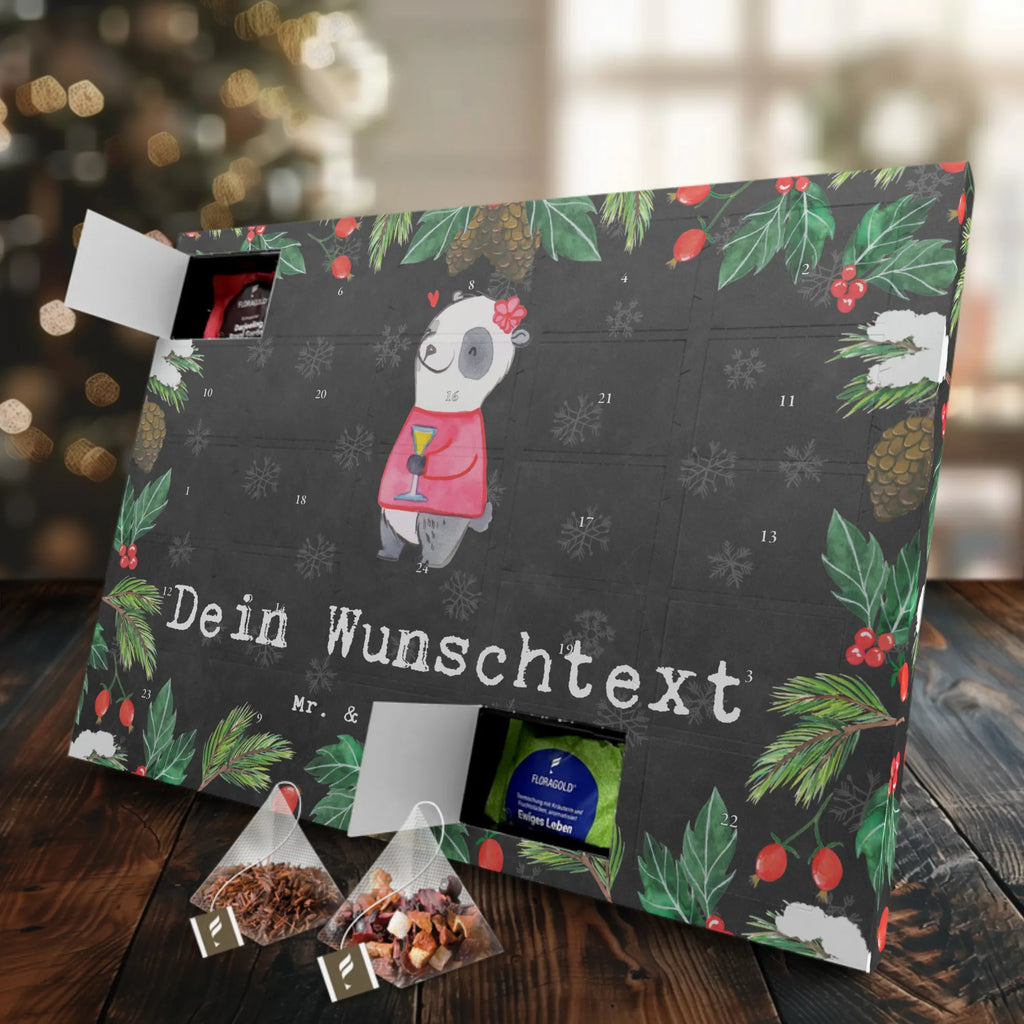 Personalisierter Tee Adventskalender Panda Beste Trauzeugin der Welt Personalisierter Tee Adventskalender, Geschenkidee, Geschenk, Schenken, Mitbringsel, Geburtstag, Geburtstagsgeschenk, für, Danke, Dankeschön, Bedanken, Freude machen, Geschenktipp, Braut, Standesamt, Heirat, Trauhzeugin, Trauung, Trauzeugin, JGA, Hochzeit, Kirche, Freundin