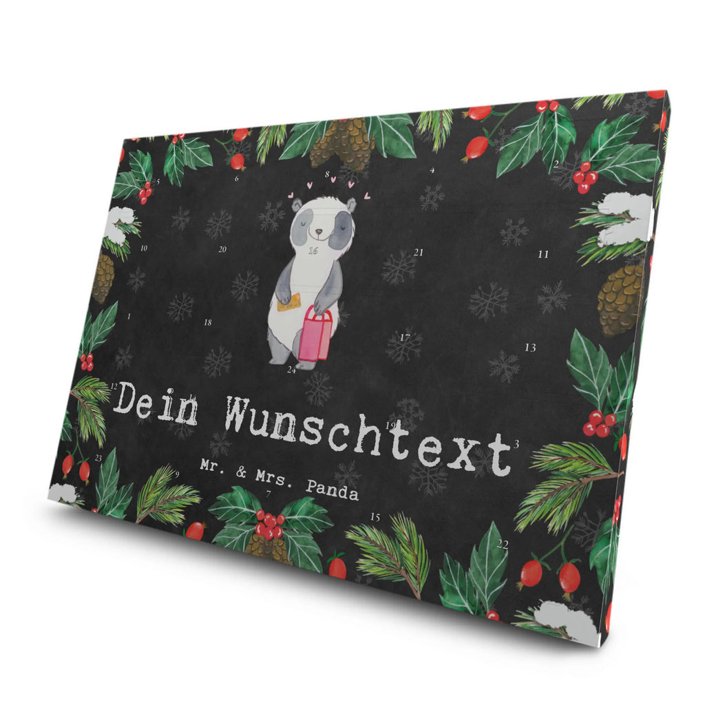  Panda Najlepszy partner zakupowy na świecie Personalisierter Tee Adventskalender, Geschenkidee, Geschenk, Schenken, Mitbringsel, Geburtstag, Geburtstagsgeschenk, für, Danke, Dankeschön, Bedanken, Freude machen, Geschenktipp, Freund, Freundin, Begleitung, Shoppen, Shoppingpartner, Queen, Einkaufen, Shopping, Bester, Shopping-Queen, Bff, Partner