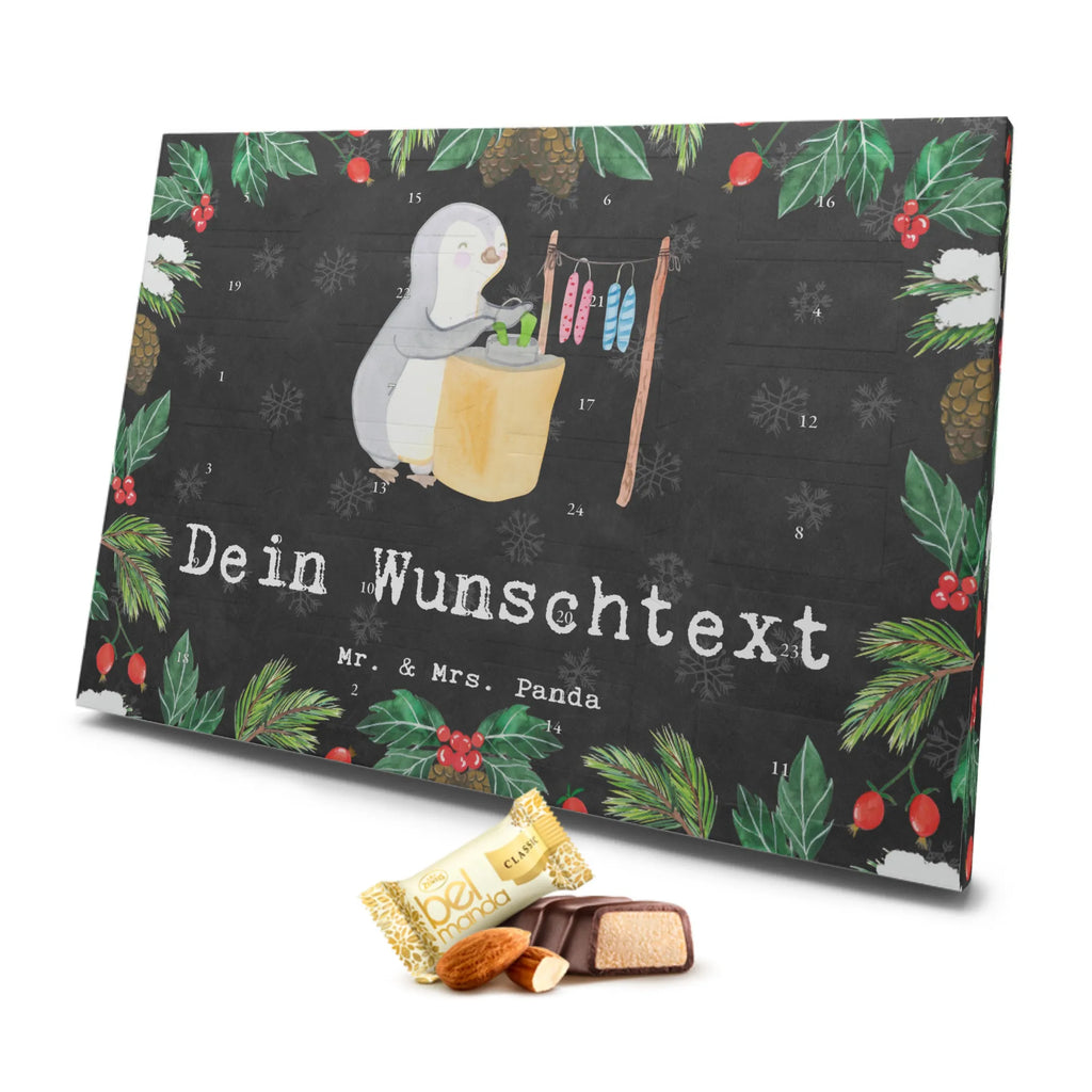 Personalisierter Marzipan Adventskalender Pinguin Kerzenziehen Personalisierter Marzipan Adventskalender, Geschenk, Sport, Sportart, Hobby, Schenken, Danke, Dankeschön, Auszeichnung, Gewinn, Sportler, Kerzen ziehen. DIY, Deko basteln, Kerzenziehen