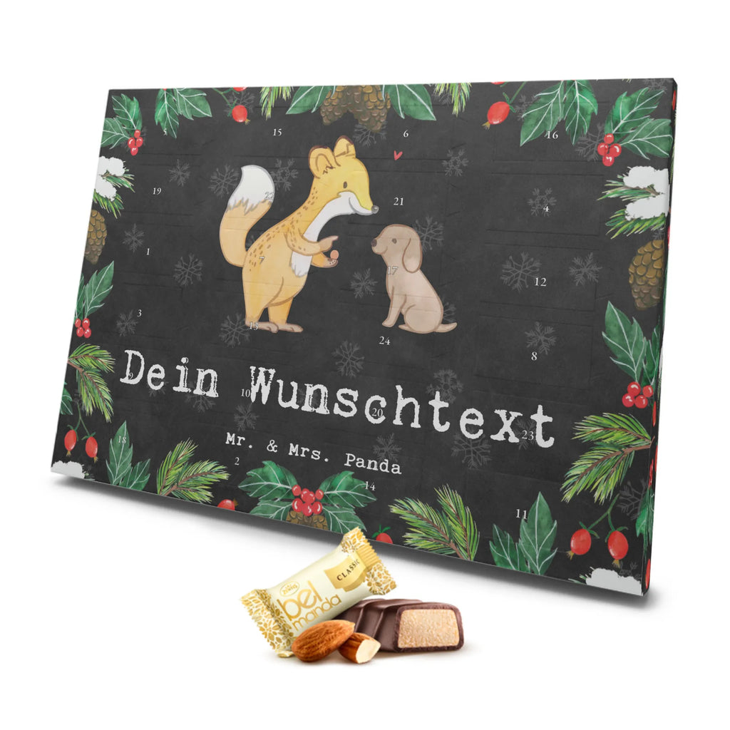 Personalisierter Marzipan Adventskalender Fuchs Hundetraining Personalisierter Marzipan Adventskalender, Geschenk, Sport, Sportart, Hobby, Schenken, Danke, Dankeschön, Auszeichnung, Gewinn, Sportler, Hundeerziehung, Hundetraining, Hundeprüfung, Welpenschule, Hundeschule