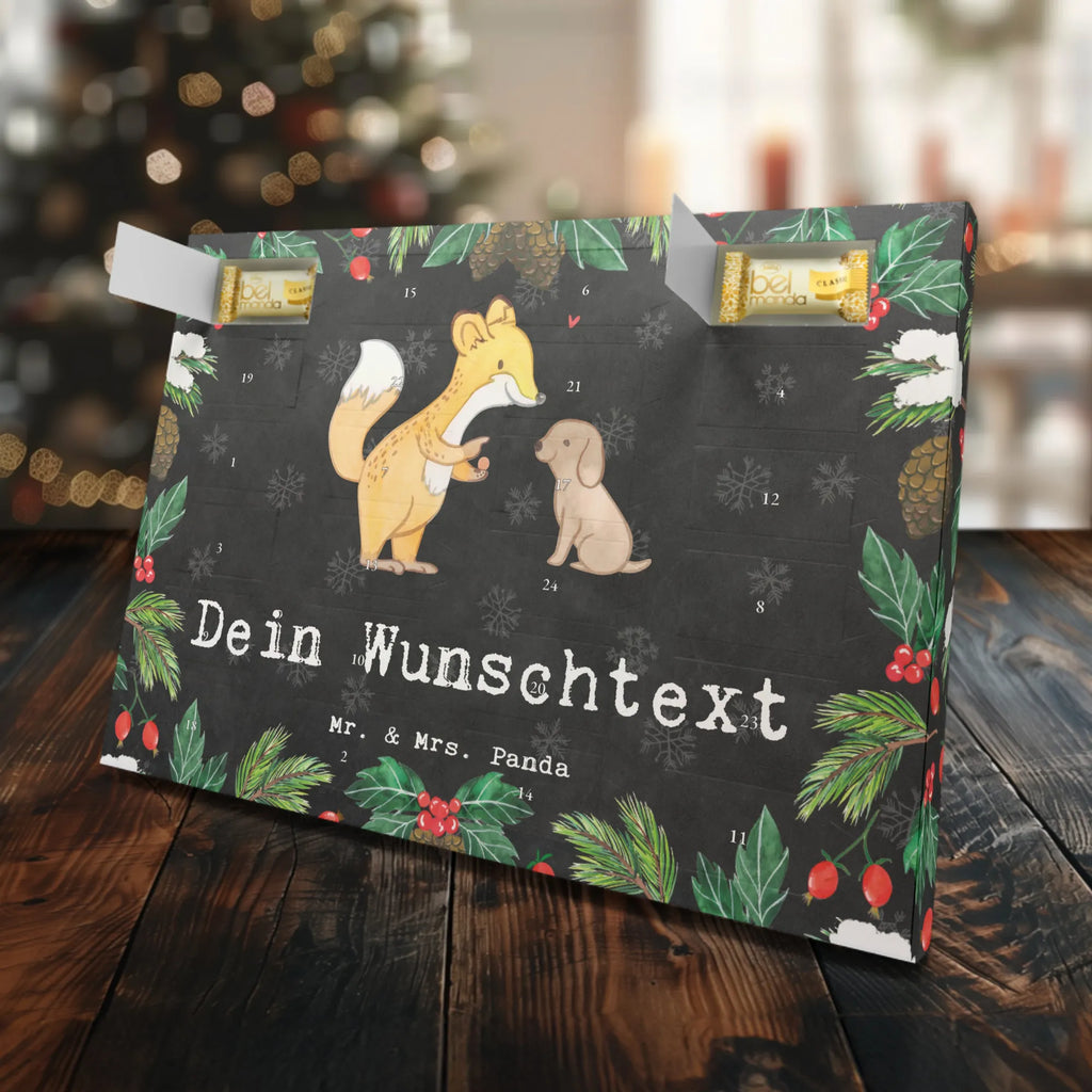 Personalisierter Marzipan Adventskalender Fuchs Hundetraining Personalisierter Marzipan Adventskalender, Geschenk, Sport, Sportart, Hobby, Schenken, Danke, Dankeschön, Auszeichnung, Gewinn, Sportler, Hundeerziehung, Hundetraining, Hundeprüfung, Welpenschule, Hundeschule