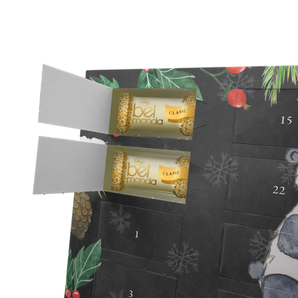 Personalisierter Marzipan Adventskalender Panda Geocaching Personalisierter Marzipan Adventskalender, Geschenk, Sport, Sportart, Hobby, Schenken, Danke, Dankeschön, Auszeichnung, Gewinn, Sportler, Schatzsuchen, GPS Schnitzeljagd, Geocaching, Opencaching