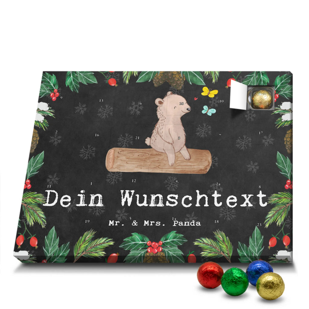 Adventskalender mit Namen Bär Naturliebhaber Adventskalender mit Namen, Personalisierter Adventskalender, Sportart, Geschenk, Hobby, Danke, Dankeschön, Auszeichnung, Gewinn, Sportler, Sport, Schenken, Outdoor, Nature Lover, Wandern, Naturliebhaber