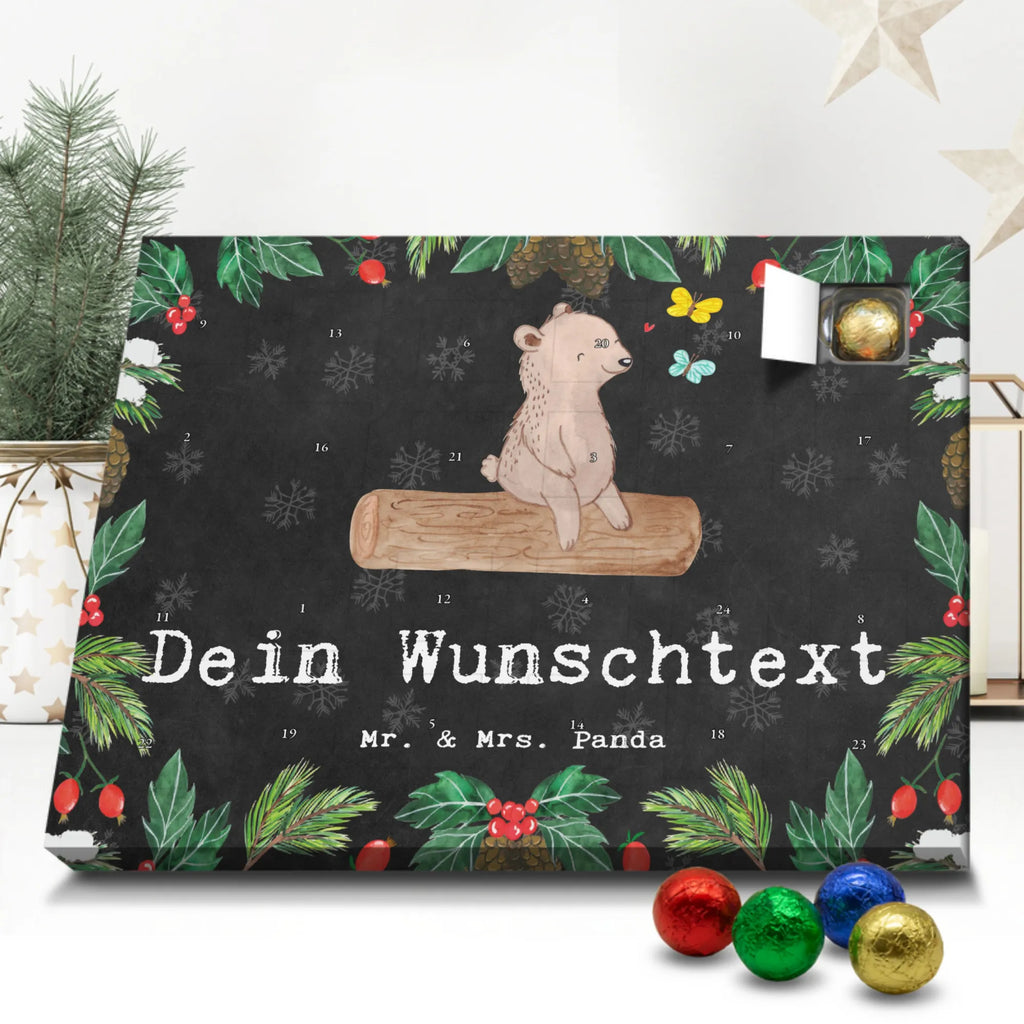 Adventskalender mit Namen Bär Naturliebhaber Adventskalender mit Namen, Personalisierter Adventskalender, Sportart, Geschenk, Hobby, Danke, Dankeschön, Auszeichnung, Gewinn, Sportler, Sport, Schenken, Outdoor, Nature Lover, Wandern, Naturliebhaber