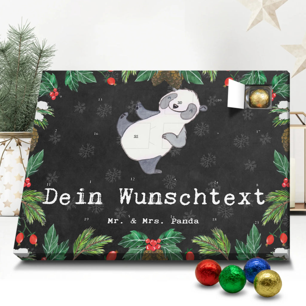 Adventskalender mit Namen Panda Kampfkunst Personalisierter Adventskalender, Adventskalender mit Namen, Sportart, Geschenk, Hobby, Danke, Dankeschön, Auszeichnung, Gewinn, Sportler, Sport, Schenken, Selbstverteidigung, Kampfsportarten, Kampfkunst