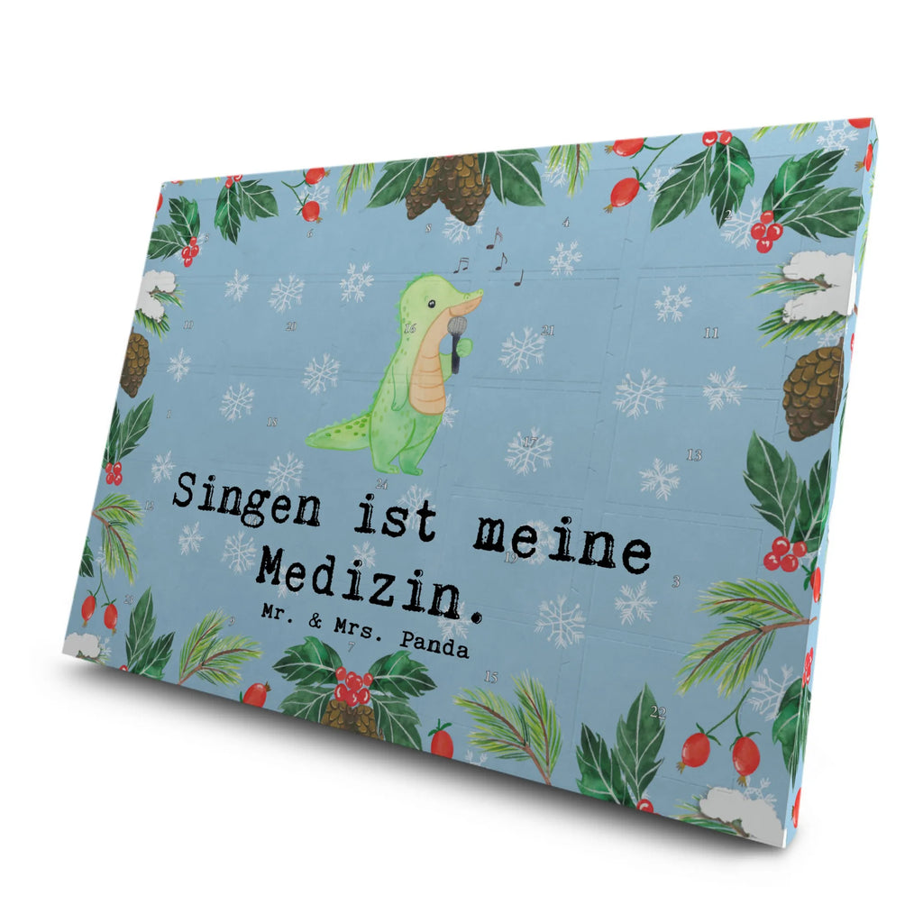 Tee Adventskalender Krokodil Singen Adventskalender, Adventskalender mit Tee, Tee Adventskalender, Geschenk, Schenken, Sport, Sportart, Hobby, Danke, Dankeschön, Auszeichnung, Gewinn, Sportler, Live Auftritt, Gesang, Band, Singen, Hobbysänger