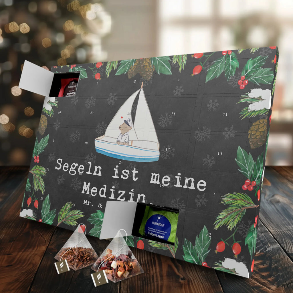 Tee Adventskalender Bär Segeln Adventskalender, Adventskalender mit Tee, Tee Adventskalender, Geschenk, Schenken, Sport, Sportart, Hobby, Danke, Dankeschön, Auszeichnung, Gewinn, Sportler, Yachtclub, Segelboot, Segelschule, Segeln, Segeltörn