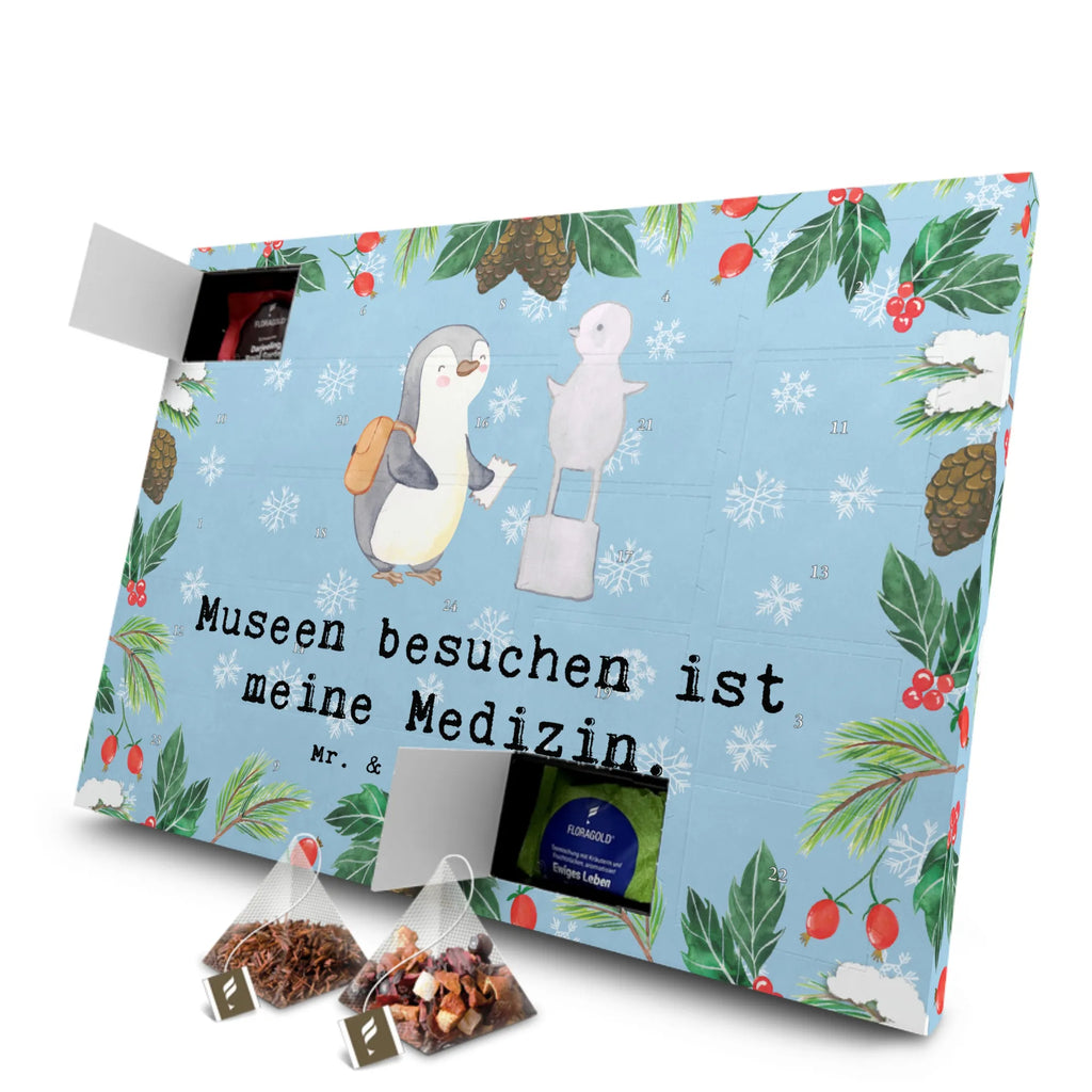  Pingwin Odwiedź muzeum Adventskalender, Tee Adventskalender, Adventskalender mit Tee, Geschenk, Schenken, Sport, Sportart, Hobby, Danke, Dankeschön, Auszeichnung, Gewinn, Sportler, Museum Besuchen, Museen