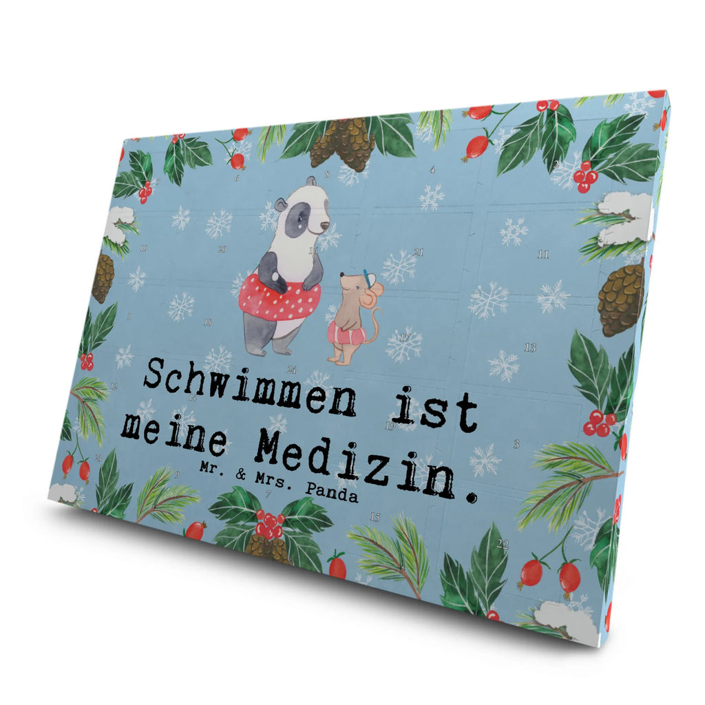 Tee Adventskalender Otter Schwimmen Adventskalender mit Tee, Adventskalender, Tee Adventskalender, Geschenk, Schenken, Sport, Sportart, Hobby, Danke, Dankeschön, Auszeichnung, Gewinn, Sportler, Schwimmkurs, Wassersport, Schwimmen