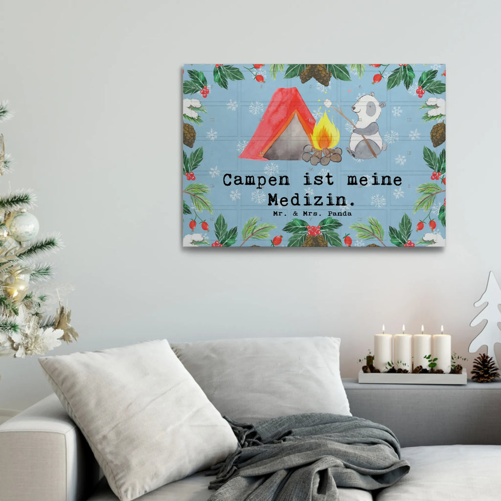  panda Camp Tee Adventskalender, Adventskalender mit Tee, Adventskalender, Geschenk, Schenken, Sport, Sportart, Hobby, Danke, Dankeschön, Auszeichnung, Gewinn, Sportler, Campen gehen, Zelten, Campingplatz, Campen, Camping