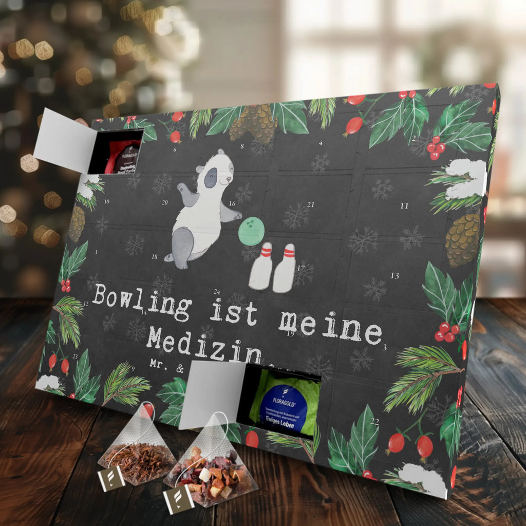  Panda Kręgle Adventskalender mit Tee, Adventskalender, Tee Adventskalender, Geschenk, Schenken, Sport, Sportart, Hobby, Danke, Dankeschön, Auszeichnung, Gewinn, Sportler, Bowling Center, Bowling, Bowlen gehen