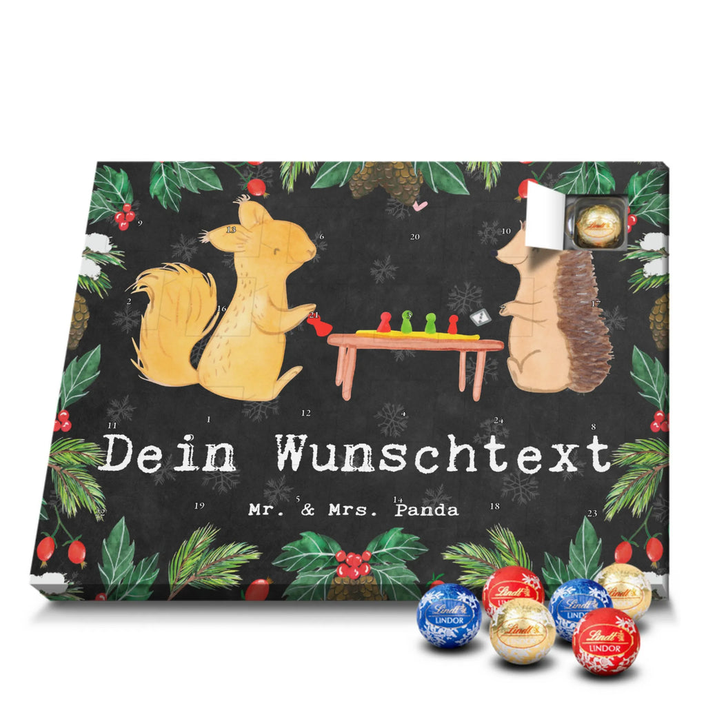 Personalisierter Schoko Adventskalender Eichhörnchen Gesellschaftsspiele Adventskalender mit Namen, Personalisierter Adventskalender, Sportart, Geschenk, Hobby, Danke, Dankeschön, Auszeichnung, Gewinn, Sportler, Sport, Schenken, Spieleabend, Gesellschaftsspiele, Spielen