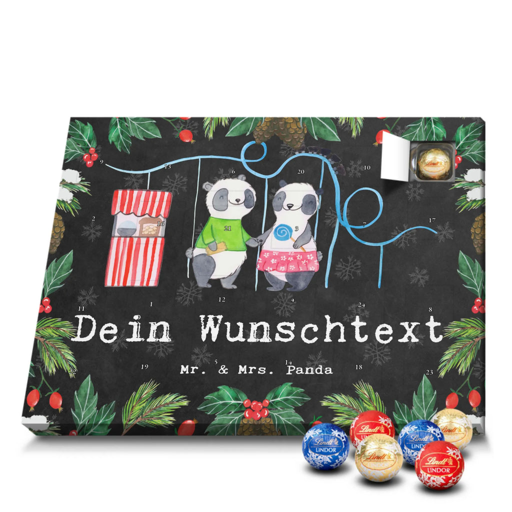 Personalisierter Schoko Adventskalender Pandas Freizeitpark besuchen Adventskalender mit Namen, Personalisierter Adventskalender, Sportart, Geschenk, Hobby, Danke, Dankeschön, Auszeichnung, Gewinn, Sportler, Sport, Schenken, Freizeitpark Besuchen, Achterbahn fahren