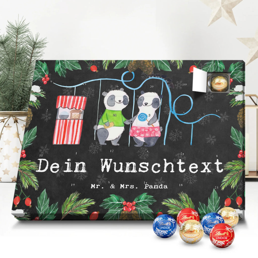 Personalisierter Schoko Adventskalender Pandas Freizeitpark besuchen Adventskalender mit Namen, Personalisierter Adventskalender, Sportart, Geschenk, Hobby, Danke, Dankeschön, Auszeichnung, Gewinn, Sportler, Sport, Schenken, Freizeitpark Besuchen, Achterbahn fahren