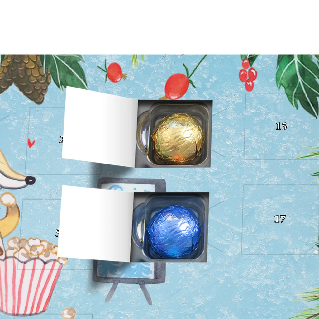 Chocolate advent calendar Fox watch movies giving, Gift, thank you, award, profit, athlete, Movie night, watching movies, cinema, television