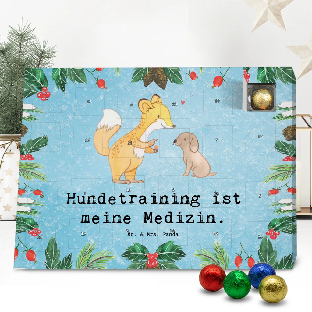 Chocolate advent calendar Fox dog training giving, Gift, thank you, award, profit, athlete, Dog training, puppy school, dog school, dog exam, dog education