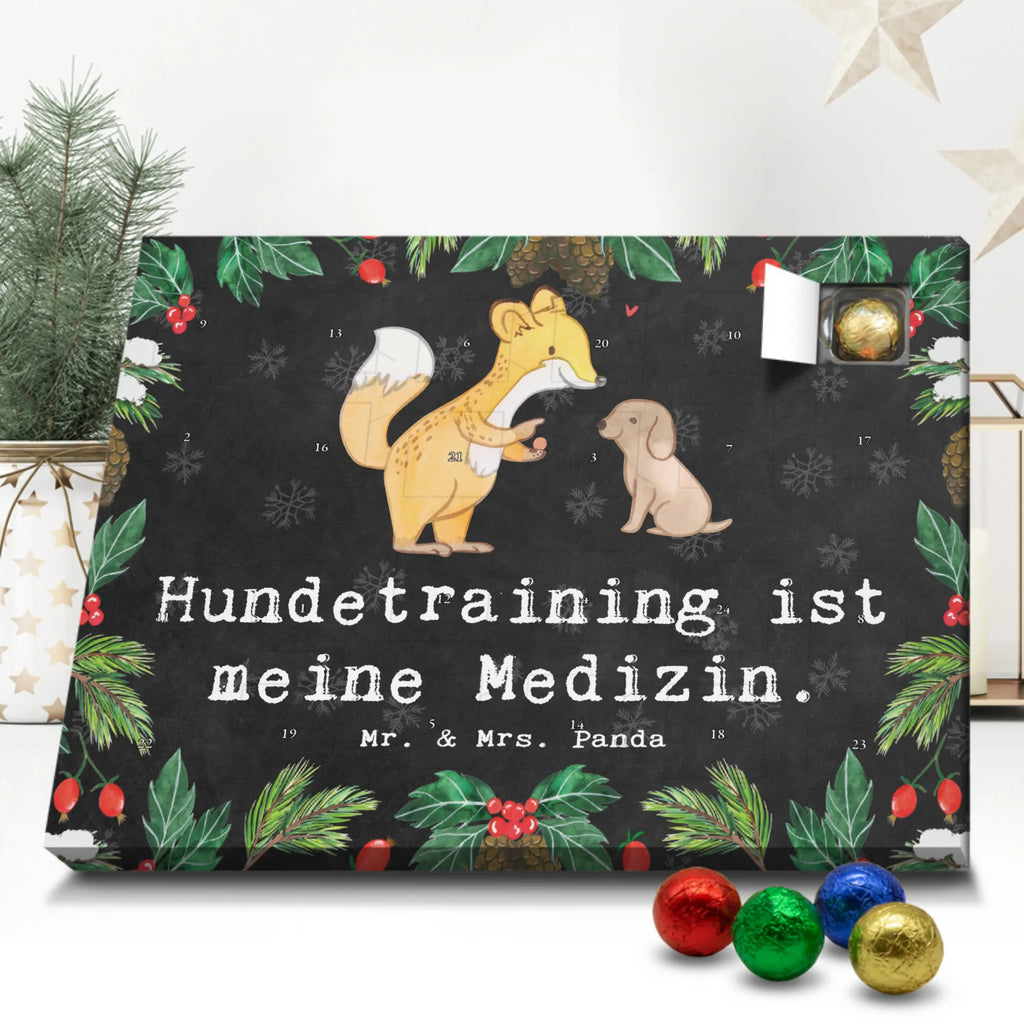 Chocolate advent calendar Fox dog training giving, Gift, thank you, award, profit, athlete, Dog training, puppy school, dog school, dog exam, dog education