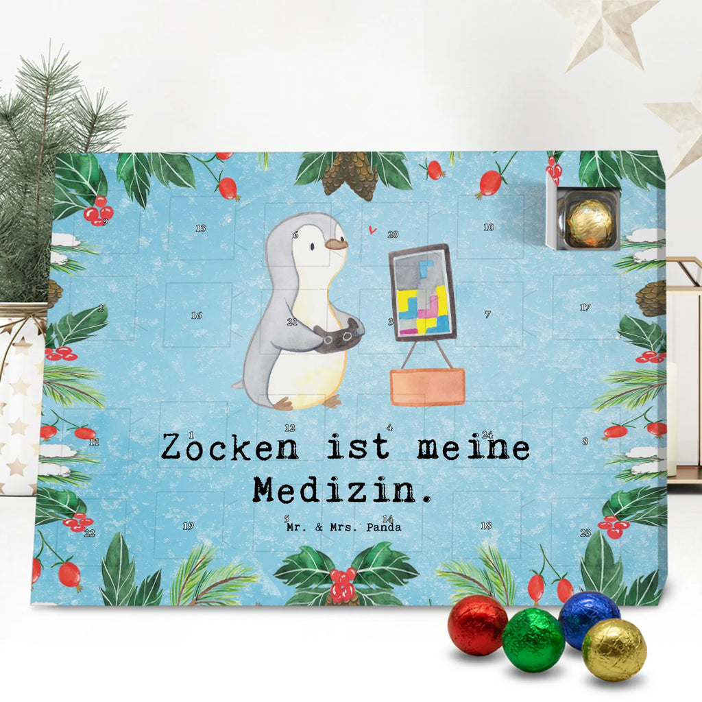 Chocolate advent calendar penguin Gamble giving, Gift, thank you, award, profit, athlete, video games, Gambling