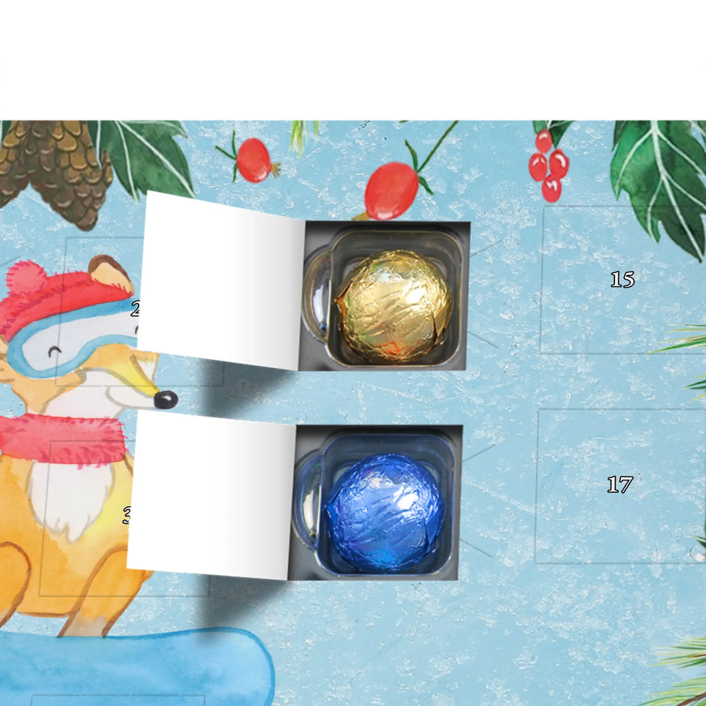 Chocolate advent calendar Hare snowboarding giving, Gift, thank you, award, profit, athlete, snowboarding, snowboard school, winter vacation, winter sports