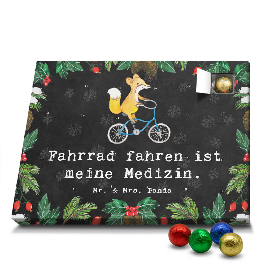 Chocolate advent calendar Fox cycle giving, Gift, thank you, award, profit, athlete, mountain biking, cycling, Biking