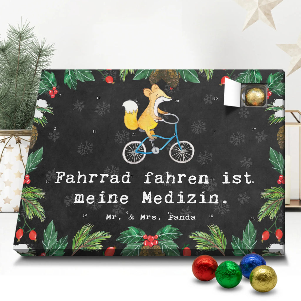 Chocolate advent calendar Fox cycle giving, Gift, thank you, award, profit, athlete, mountain biking, cycling, Biking