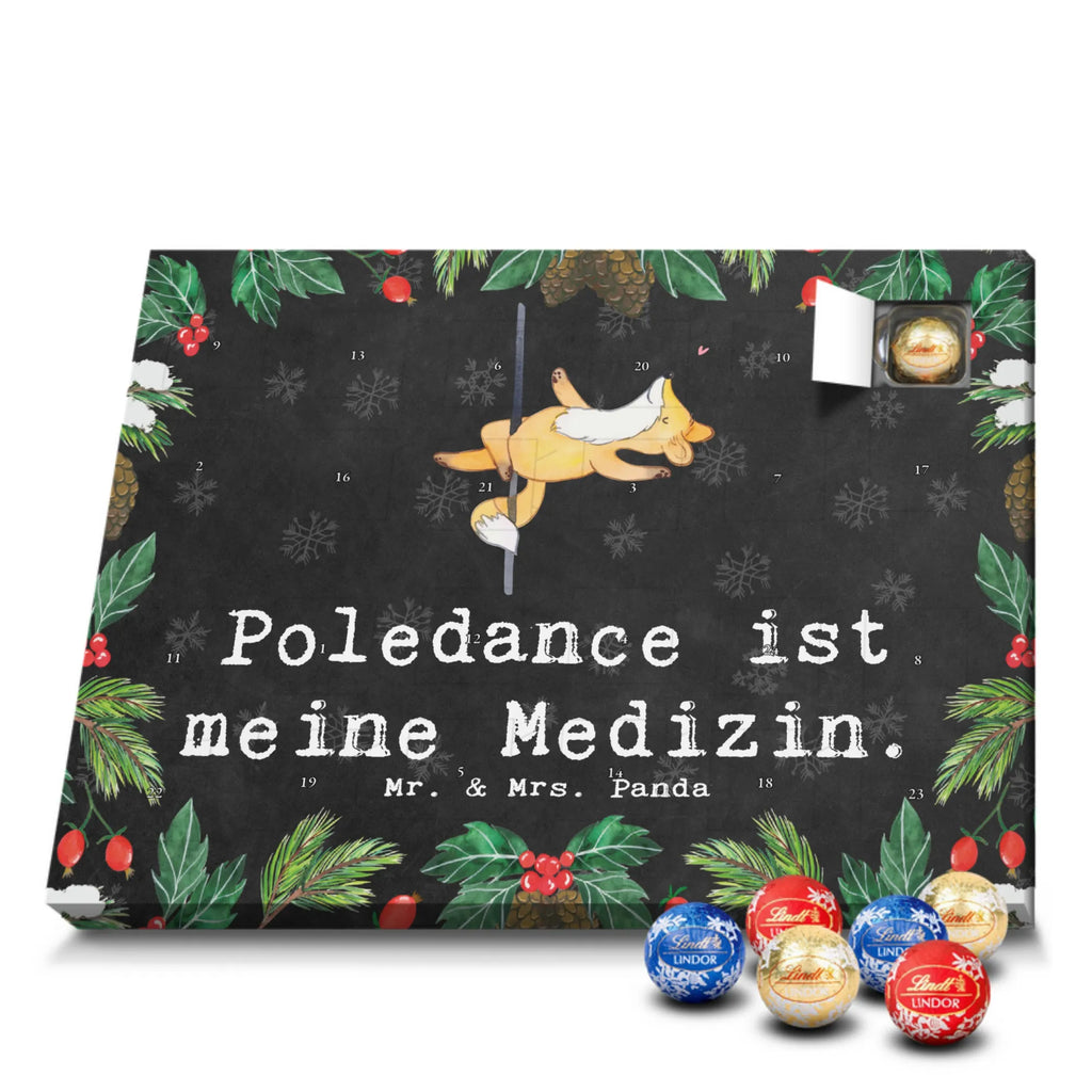 Chocolate advent calendar Fox Pole Dance giving, Gift, thank you, award, profit, athlete, Pole dancing, dancing