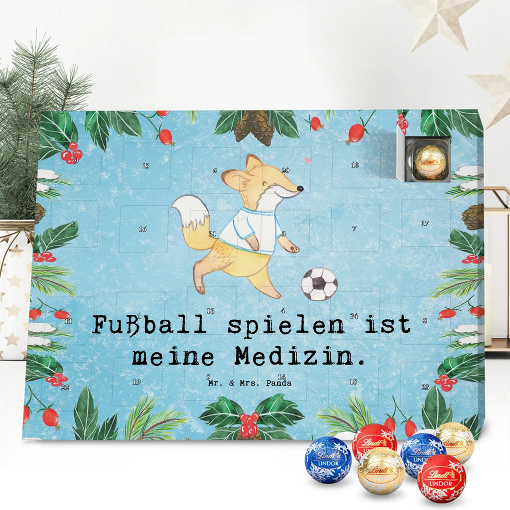 Chocolate advent calendar Fox play soccer giving, Gift, thank you, award, profit, athlete, soccer team, Playing soccer, soccer training, football, point games, soccer club, soccer tournament