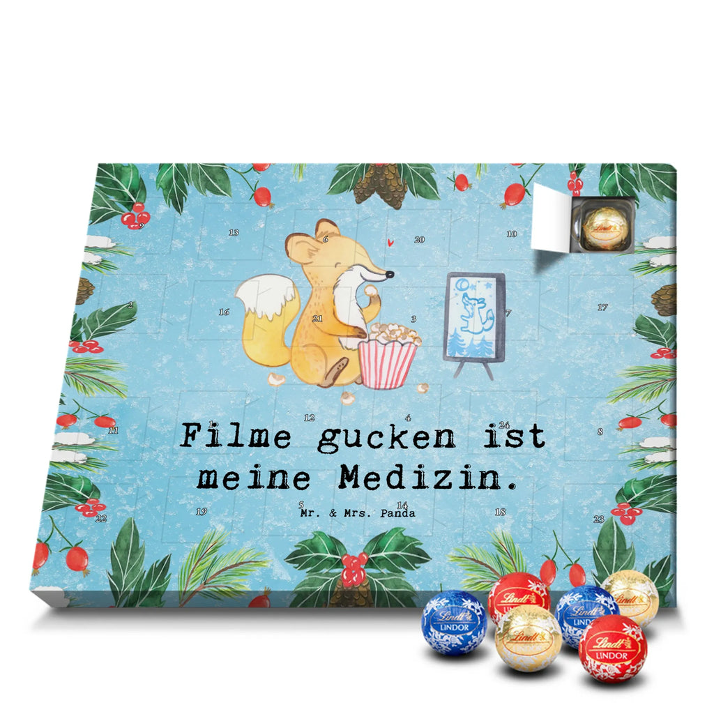 Chocolate advent calendar Fox watch movies giving, Gift, thank you, award, profit, athlete, Movie night, watching movies, cinema, television