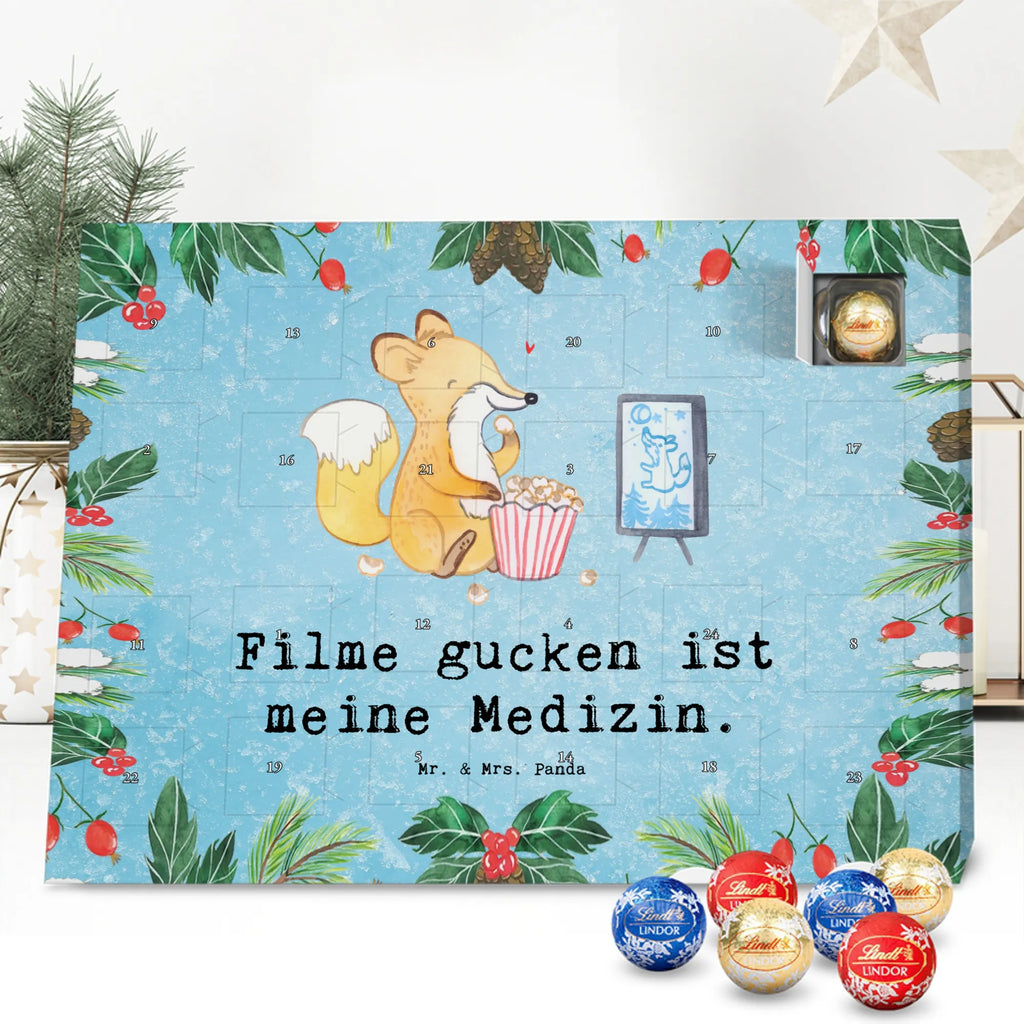 Chocolate advent calendar Fox watch movies giving, Gift, thank you, award, profit, athlete, Movie night, watching movies, cinema, television