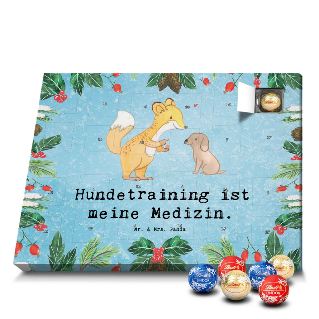 Chocolate advent calendar Fox dog training giving, Gift, thank you, award, profit, athlete, Dog training, puppy school, dog school, dog exam, dog education