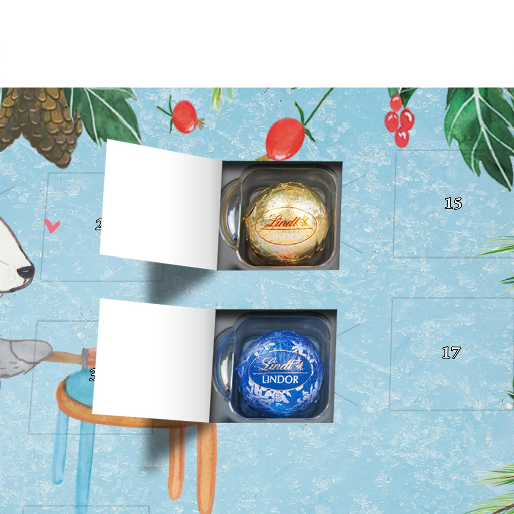 Chocolate advent calendar panda restore furniture giving, Gift, thank you, award, profit, athlete, craft, Restore furniture, restore antique furniture, restorer