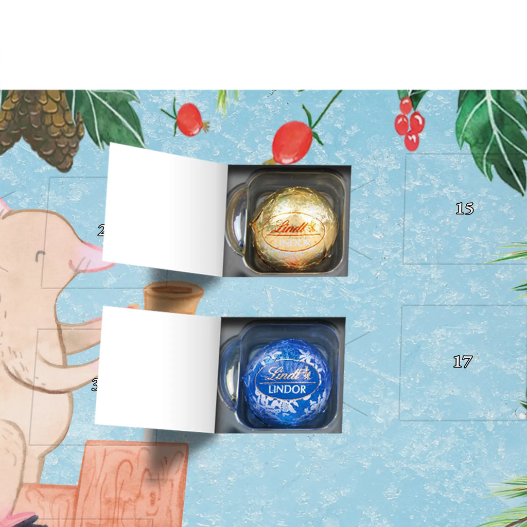 Chocolate advent calendar Mouse pottery giving, Gift, thank you, award, profit, athlete, Pottery, pottery class