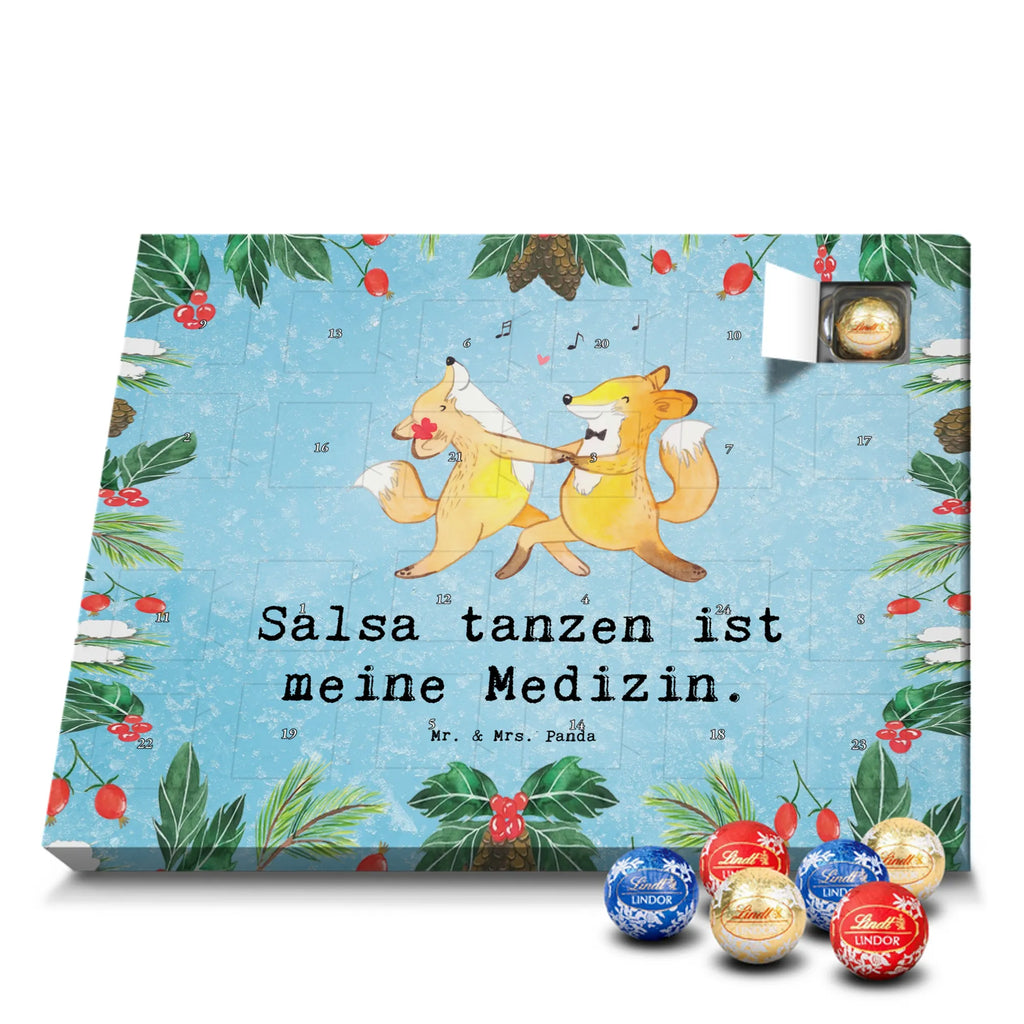 Chocolate advent calendar foxes dancing salsa giving, Gift, thank you, award, profit, athlete, dance school, dancing, dance class, dancing salsa
