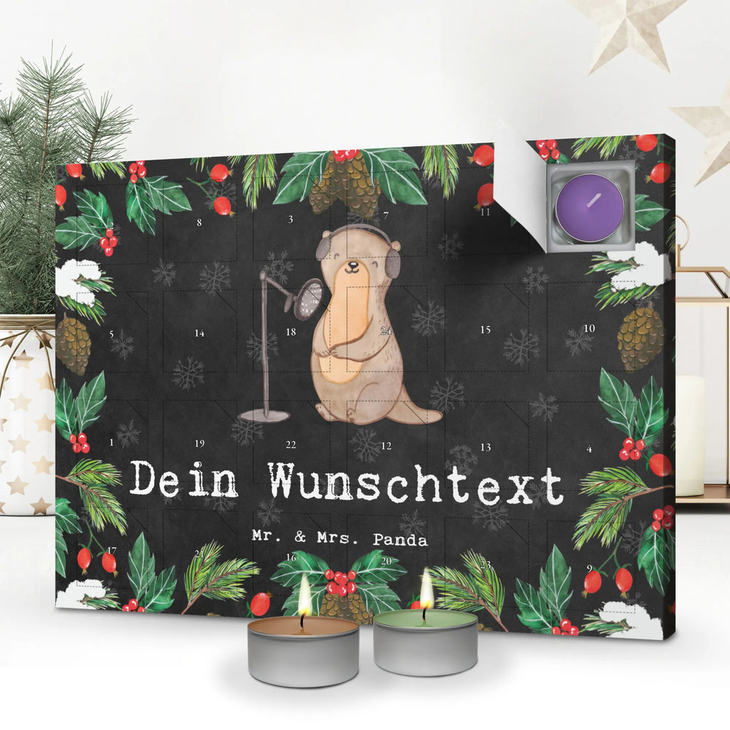 Personalisierter Duftkerzen Adventskalender Otter Podcast aufnehmen Personalisierter Duftkerzen Adventskalender, Geschenk, Schenken, Sport, Sportart, Hobby, Danke, Dankeschön, Auszeichnung, Gewinn, Sportler, Podcast Produzieren, Podcasterin, Podcaster, Podcast Aufnehmen