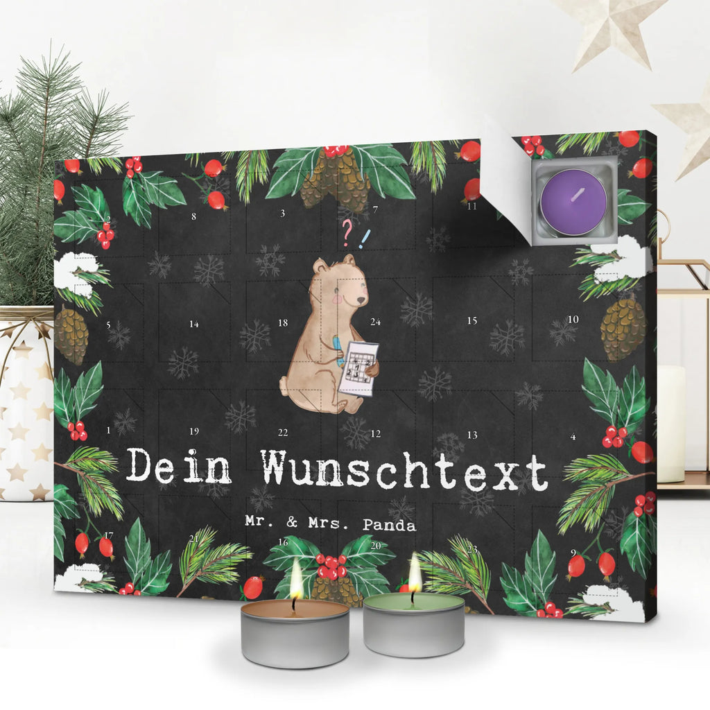 Personalisierter Duftkerzen Adventskalender Bär Rätsel lösen Personalisierter Duftkerzen Adventskalender, Geschenk, Schenken, Sport, Sportart, Hobby, Danke, Dankeschön, Auszeichnung, Gewinn, Sportler, Kreuzworträtsel Lösen, Rätsel Lösen, Gedächtnistraining, Knobeln, Gedächtnissport
