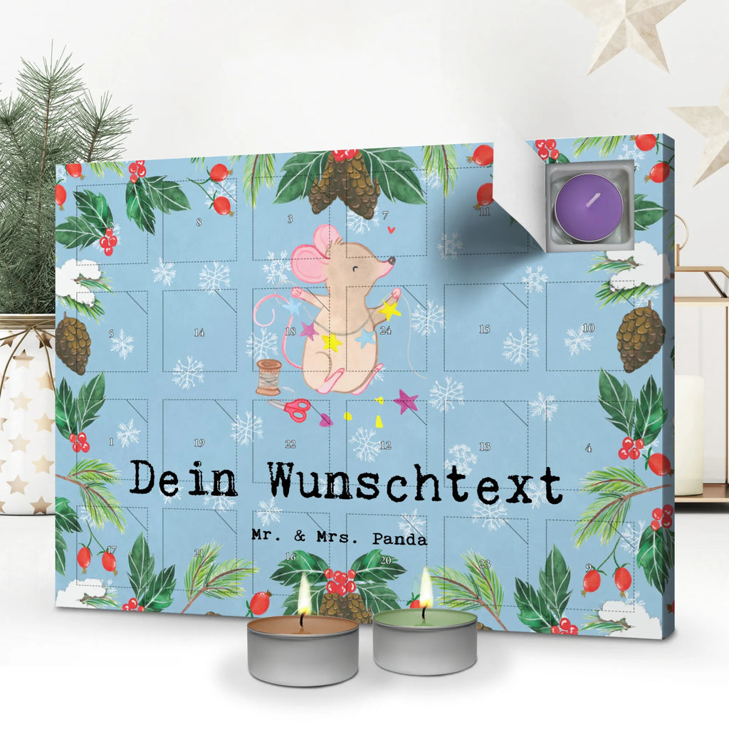Personalisierter Duftkerzen Adventskalender Maus Basteln Personalisierter Duftkerzen Adventskalender, Geschenk, Schenken, Sport, Sportart, Hobby, Danke, Dankeschön, Auszeichnung, Gewinn, Sportler, Kreatives Basteln, Basteln, DIY